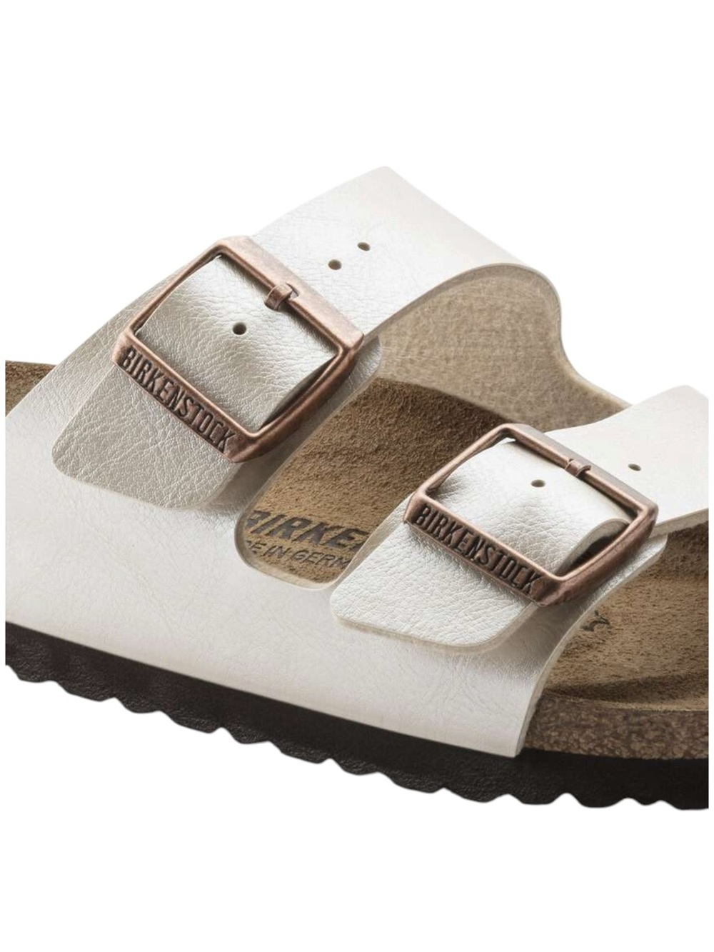 BIRKENSTOCK Arizona Graceful Pearl White Sandals- Women’s Size 41 (EU)/ 10- 10.5 - Picture 4 of 11